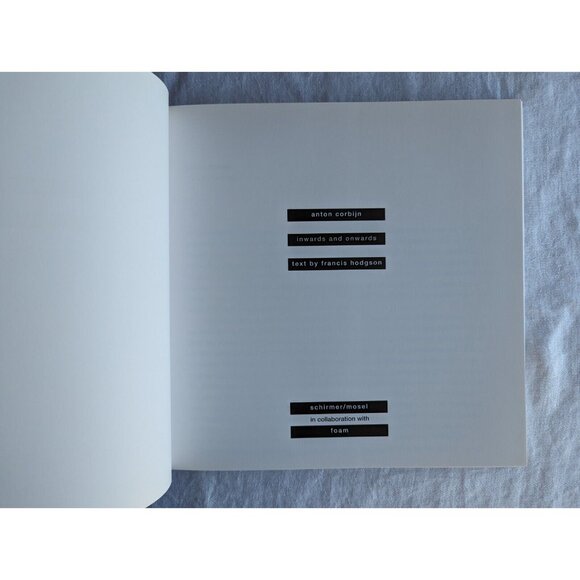 2011 Anton Corbijn Inwards and Onwards HC exhibition catalogue Foam - Picture 5 of 10